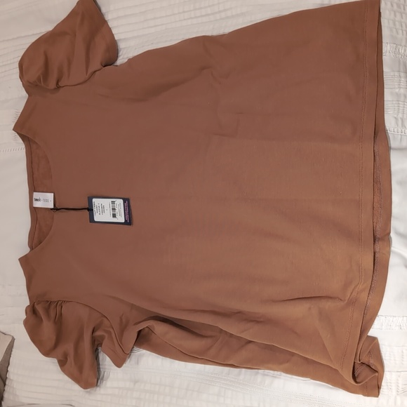 Smash + Tess Cozy Emma Short Sleeve T - Cinnamon Brown, L - Picture 4 of 6